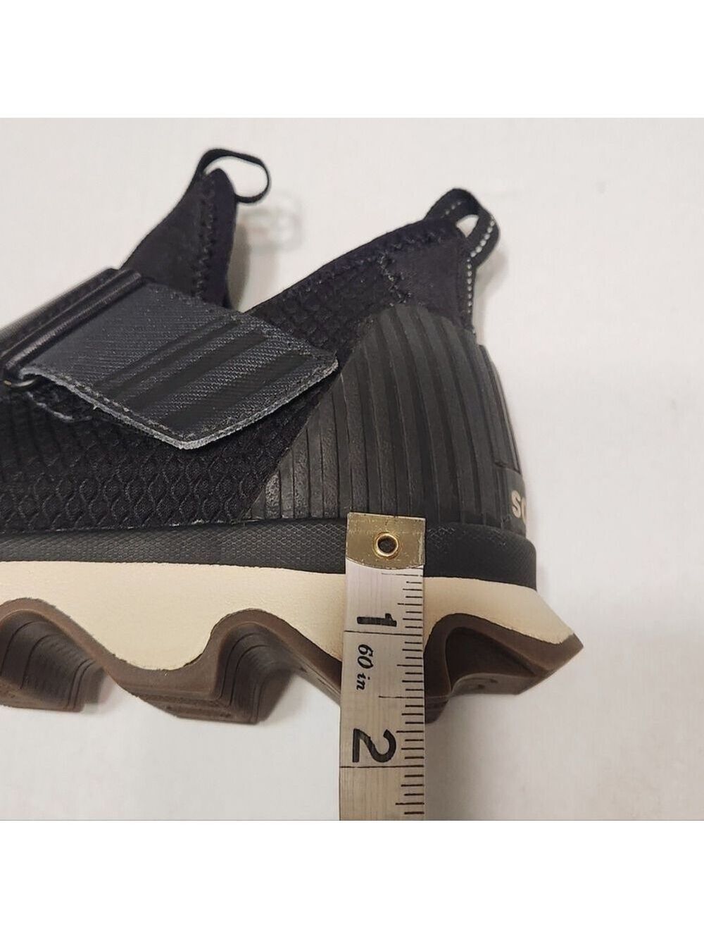 Sorel Kinetic Black Slip On Sneakers Size 7 - Picture 11 of 11